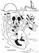 Coloring Mickey Friends Pages Mouse Disney Crayola sketch template