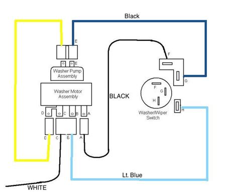 electric  speed wiper motor diagram  chevy  wiring electric pinterest diagram