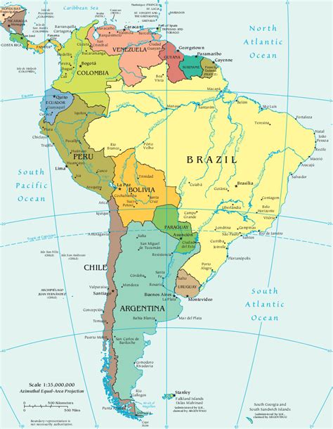 América Do Sul Infoescola