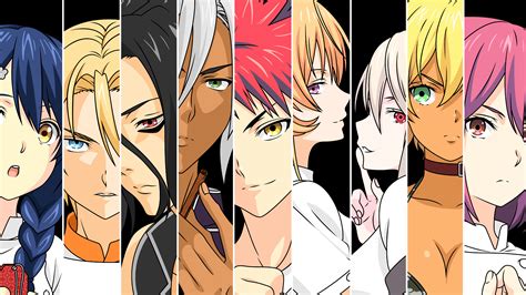 Food Wars Shokugeki No Soma 8k Ultra Hd Wallpaper