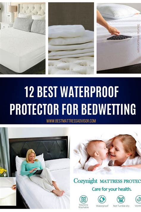 12 best waterproof mattress protector for bedwetting infographics