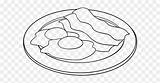 Bacon Drawing Eggs Dlf Pt sketch template