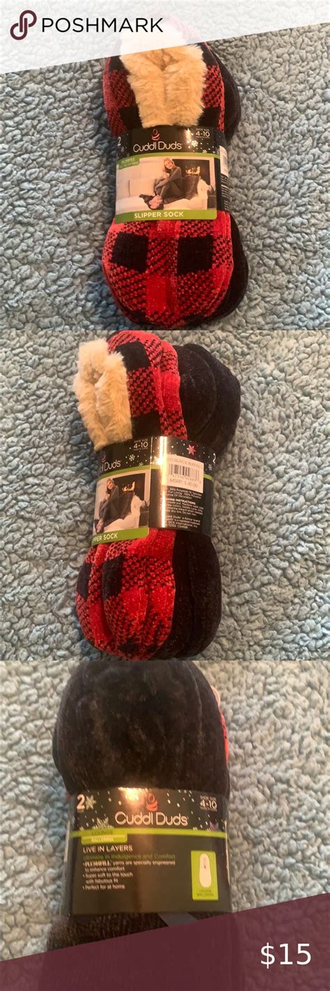 cuddl duds slipper socks slipper socks cuddl duds slippers