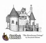 Storybook Riverhouse Important sketch template