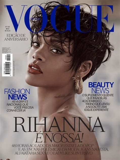 rihanna on vogue brazil may 2014 cover fashion gone rogue