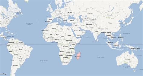 madagascar sur la carte du monde la carte du monde montrant madagascar afrique de  afrique