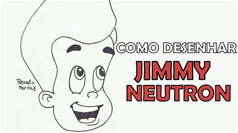como desenhar jimmy neutron youtube