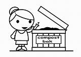 Colorear Para Dibujo Compost Coloriage Convertir La Dibujos Dessin Imprimir sketch template