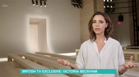 This Morning Viewers Call Victoria Beckham Boring In Only Uk