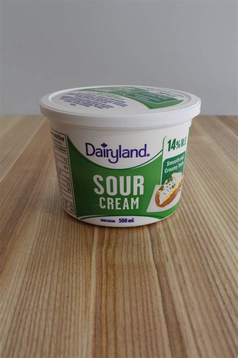dairyland sour cream  ml local fresh regina sk