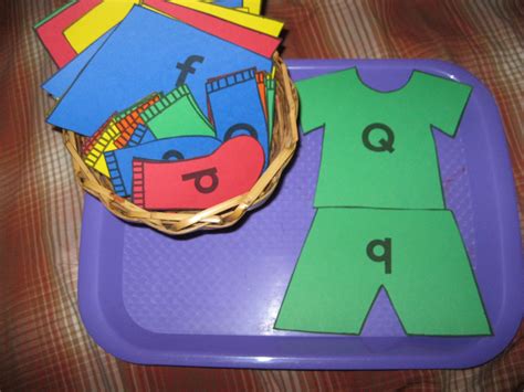 preschool experiment tot trays laundry theme