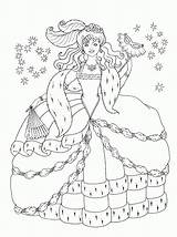 Coloring Pages Kidsunder7 Princess sketch template