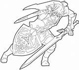 Majora Zelda Ocarina sketch template