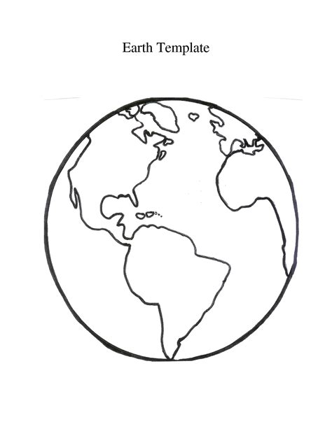 printable globe template printable word searches