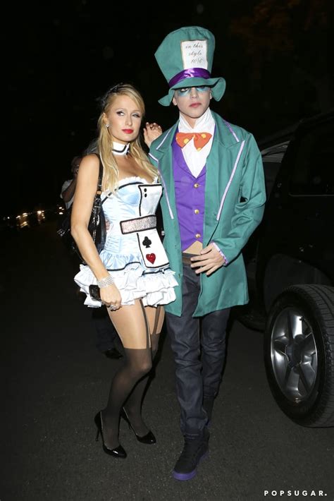 Sexy Alice In Wonderland 2012 Paris Hilton S Halloween Costumes