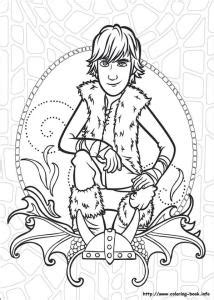 train  dragon coloring pages  print teenage hiccup