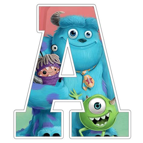 monsters  alphabet letters png  alphabets
