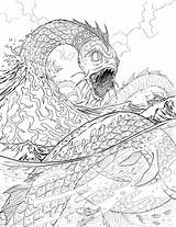Coloring Book Jormungand Magnus Chase Riordan Asgard Gods Now Diskingdom Colouring Preview sketch template