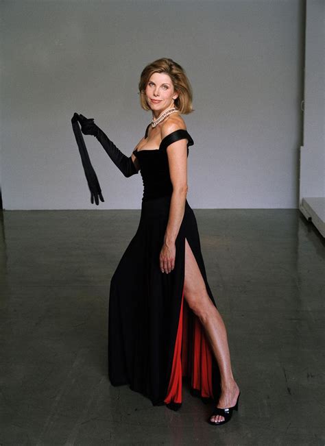 christine baranski s feet