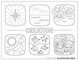 Coloring Creation Pages Choose Days Bible Board Truths Tiny Crafts sketch template