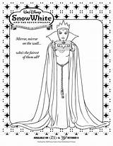 Snow Coloring Pages Queen Activity Dwarfs Seven Sheets Kids Disney Printable Activities Printables Descendants Evil Word Puzzles Search Witch Print sketch template