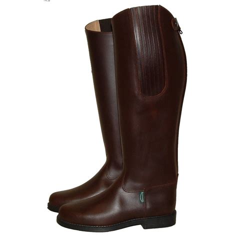 casual oiled leather riding boots  rectiligne  bestboots store