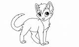 Warrior Cats Pages Firestar Coloring Ausmalen Template sketch template