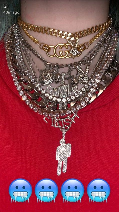 billie eilish snapchat story fashion jewelry cute jewelry gothic jewelry
