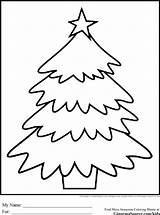 Tree Coloring Christmas Pages Sheets Trees Simple Drawing Color Printable Kids Year Colouring Pine Template Olds Xmas Outline Print Easy sketch template