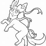 Sylveon Tagged sketch template