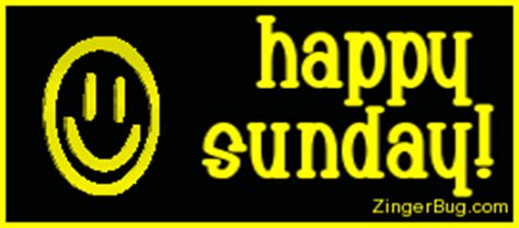 happy sunday waving smiley face glitter graphic greeting comment meme  gif