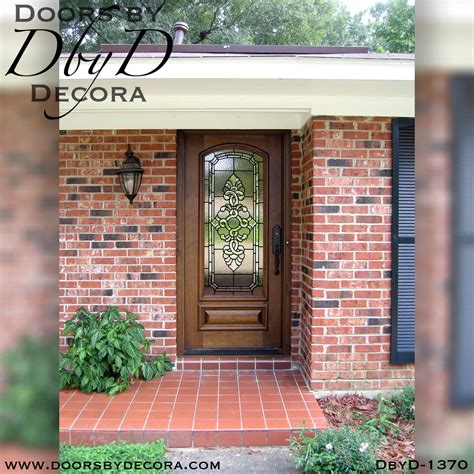 Custom Estate Leaded Glass Wood Door Exterior Entry Doors By Decora