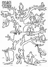 Blob Tree Pdf Color Choose Board Self Kids sketch template