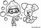 Bubble Guppies Coloring Pages Puppy Printable Nonny Kids Sheets Print Halloween Cartoon Fastseoguru Colouring Nick Jr Book sketch template