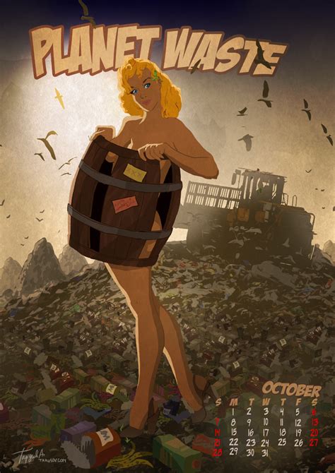 apocalypse tomorrow 2012 pin up girl calendar art — geektyrant