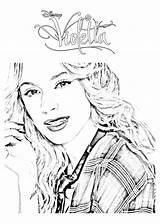 Violetta Coloriages Colorier Stoessel sketch template