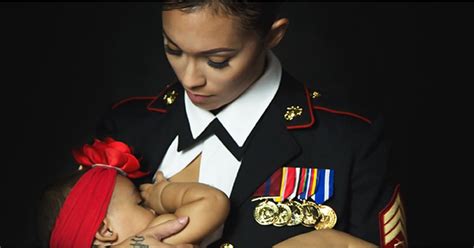 breastfeeding moms in uniform popsugar moms