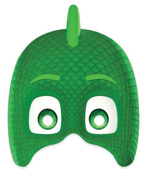 gekko von pj masks single  card party gesichtsmaske