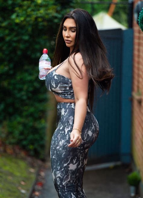 reality tv star lauren goodger flaunting her curves in a
