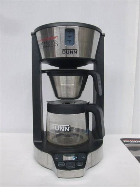bunn phase brew  cup coffee maker june store returns  consignments   bid