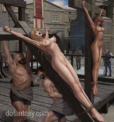 roman women crucifixion bdsm art datawav