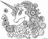 Licorne Licornes Jolies Fabuleuse Colorier Ccovers Imprimé Coloringbymiki Tigre sketch template
