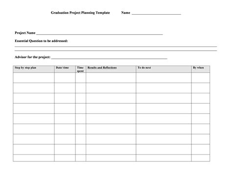 professional project plan templates excel word  template lab