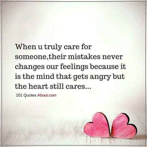 care    mistakes    feelings care quote  quotes