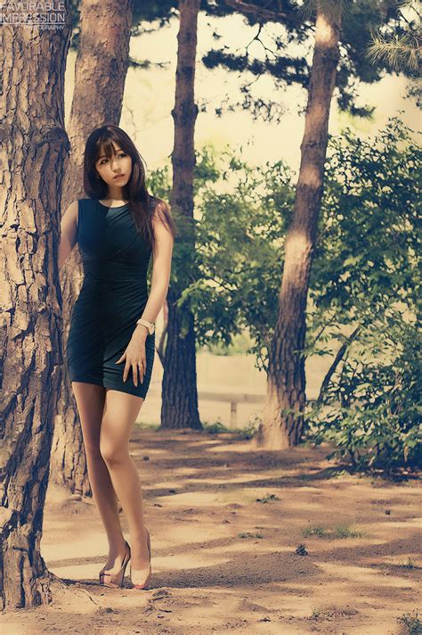 Lee Eun Hye Sexy In Blue Mini Dress Korean Models Photos