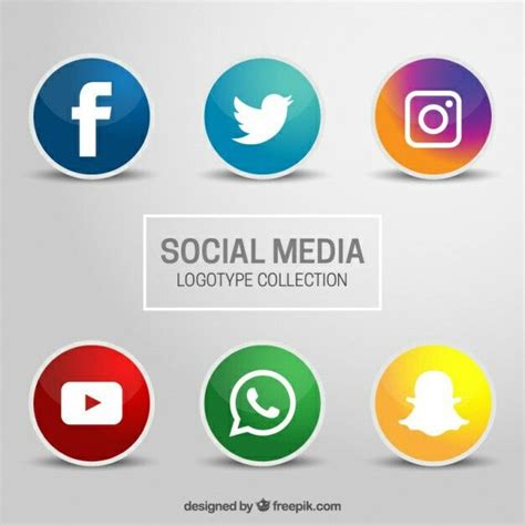 social media icons   colors