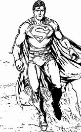 Coloring Hero Superman Super Superheroes Coming Wecoloringpage Pages sketch template