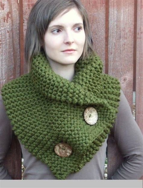 green knitted collar  women women  yarn green knitted