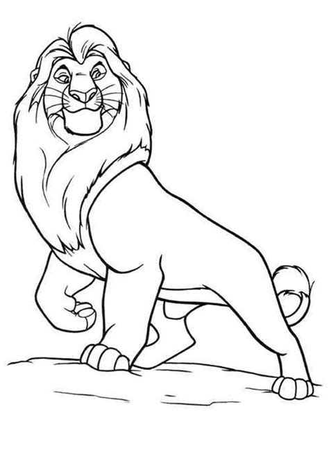 lion king disney colouring pages clip art library
