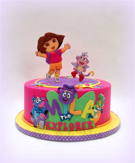 dora  explorer birthday cake dora cake cool birthday cakes dora